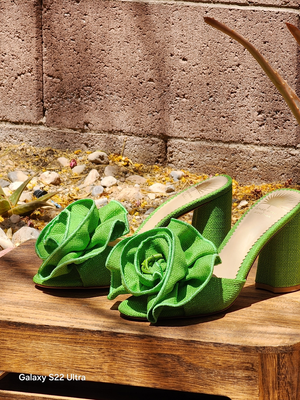 Antonio Melani x Style by Simkins Blake Flowered Ruffle Dress Slide Sandals - Picture 2 of 11